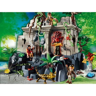 4842-Temple Du Trésor Avec Gardien