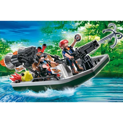 4845-Bateau A Canon Avec Voleurs