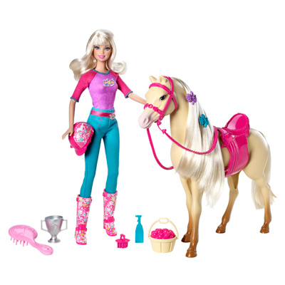 Barbie et son cheval