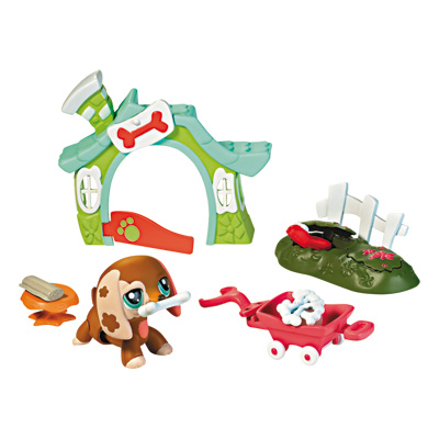 Petshop trotteur + accessoires