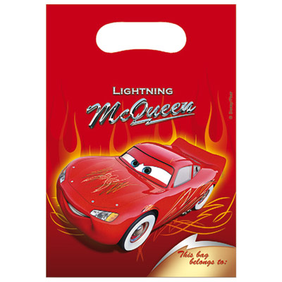 6 Sacs cadeau Cars
