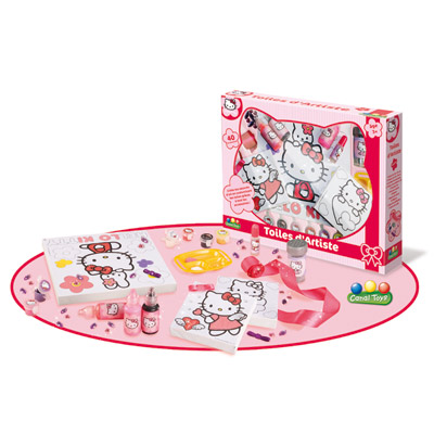 Toiles d'artiste Hello Kitty