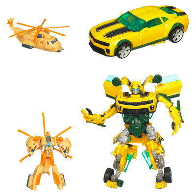 Pack deluxe Transformers