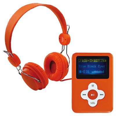 Lecteur MP3 et casque 
