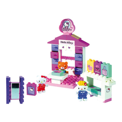 La boutique de Hello-Kitty en briques