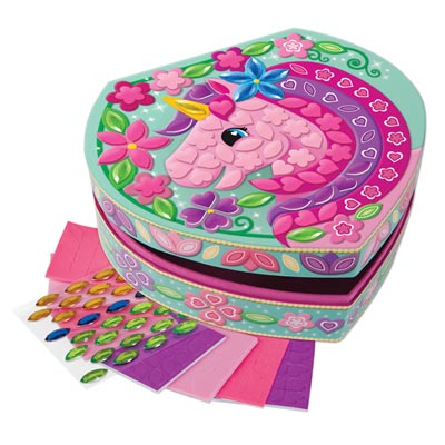 Boîte à bijoux mosaïque
