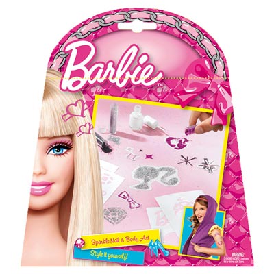 Set Ongle et Tatouage Barbie