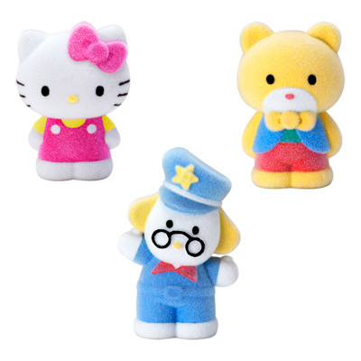 Figurine Floquée Hello-Kitty