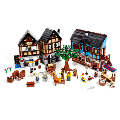 10193-Le Village Médiéval