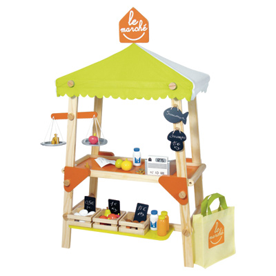 Le grand marché en bois