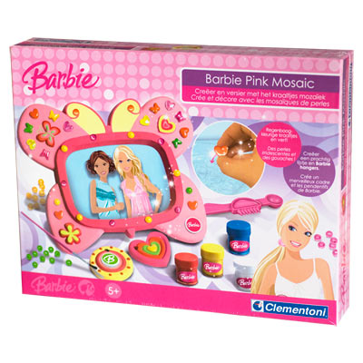 Les mosaiques de perles Barbie