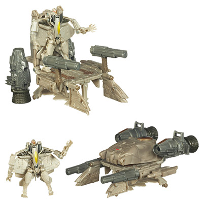 Starscream et son transporteur d'attaque