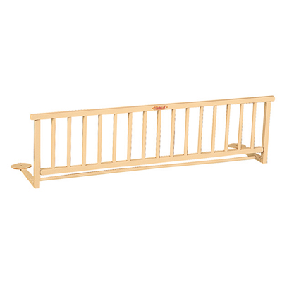 Barrière de lit en bois 