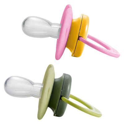 Lot de 2 sucettes 2ème âge