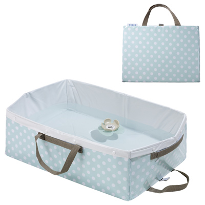 Baignoire pliable poudré bleu 