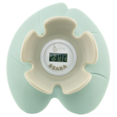 Thermomètre de bain et d'ambiance Nénuphar Bleu
