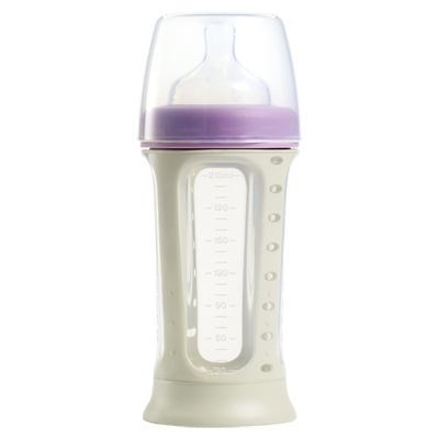 Biberon 210 ml Taille 1 Rose Poudré