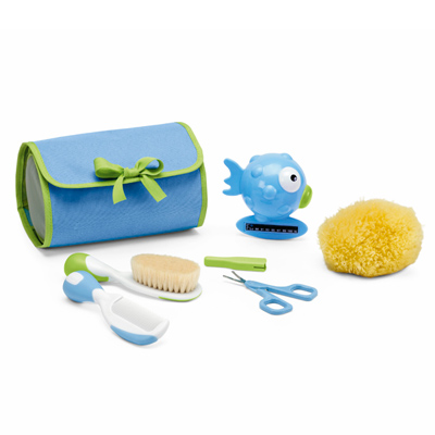 Kit Hygiene Bain Bleu/Vert