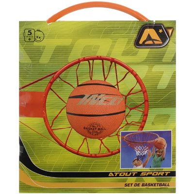 Cercle basket + ballon