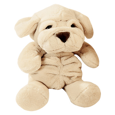 Peluche chien Mastiff 32 cm