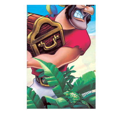 Nappe Pli�e Pirate 083438