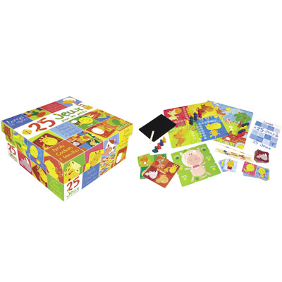 Coffret 25 jeux pour les petits