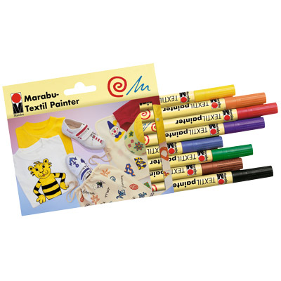 Boite 8 feutres painter Textil