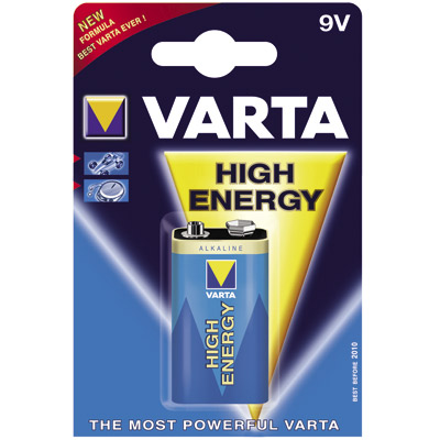 HIGH ENERGY 9V X 1
