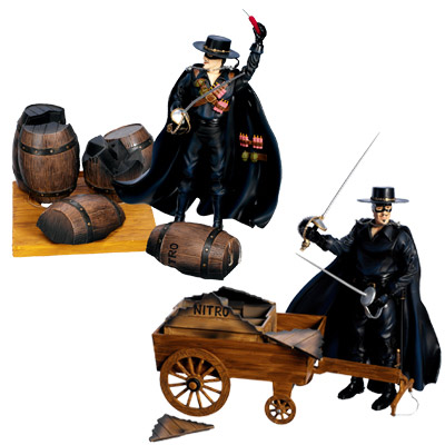 Zorro Figurine De Luxe Asst