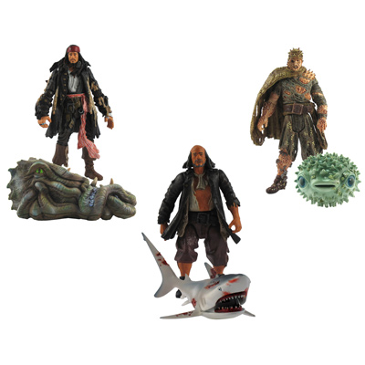 Figurines Pirates De luxe