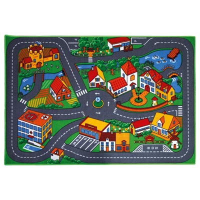 Tapis de jeu pour petites voitures