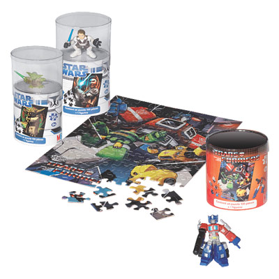 Puzzle duo - Star Wars ou Transformers