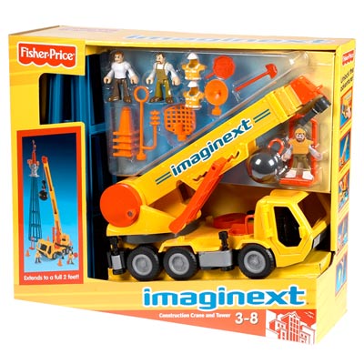 Méga grue Imaginext