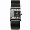Montre carrée noire