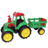 Tracteur avec remorque