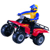 Quad radiocommandé avec personnage
