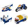 Coffret 4 véhicules Police Tomica