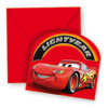 6 Cartes D'invitation Cars