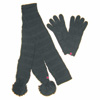 Ensemble Gants Et Echarpe Noir Rip-Curl