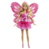 Barbie fée scintillante Blonde avec Robe Rose