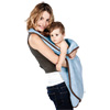 Serviette de bain papillon Bleu