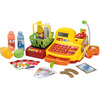 Caisse de supermarché avec accessoires