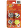 Lot de quatre balles rebondissantes