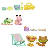 4 Petshop avec accessoires : Plage