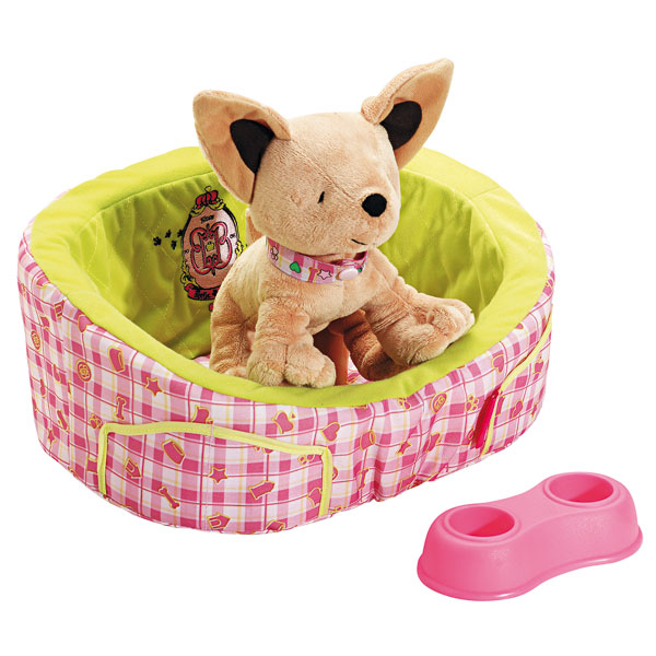Pani�re avec accessoires et son chien