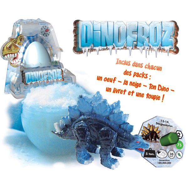 Dinofroz: oeuf avec 1 dinosaure
