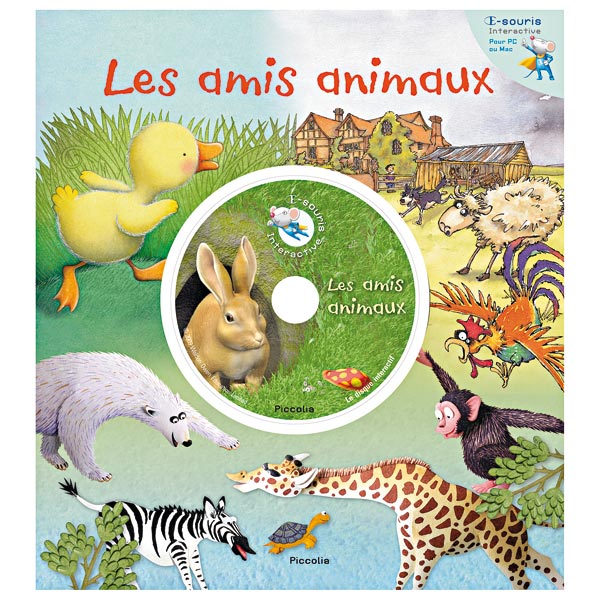 King Jouet E-Souris interactive : amis animaux
