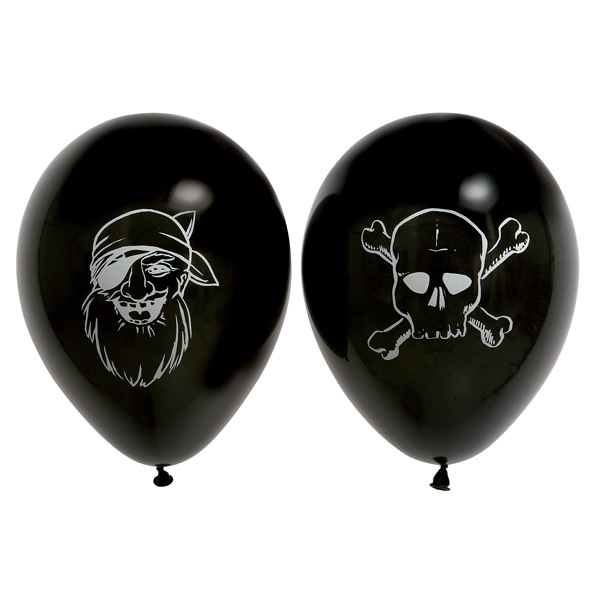 8 ballons pirates pour 1€