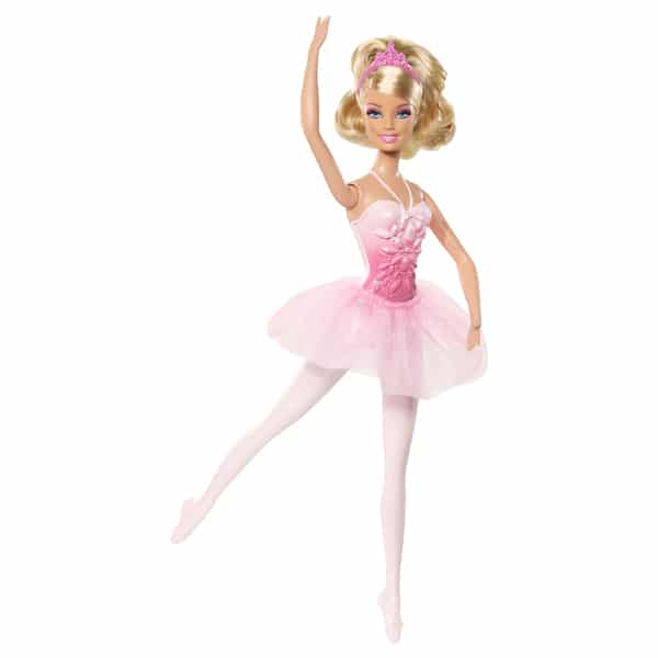 barbie ballerine rose