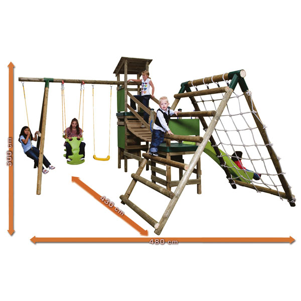 Balancoire Bois Avec Toboggan King Jouet : en bois marlow avec 1 balan?oire classique 1 balancier 2 places avec Balancoire Bois Avec Toboggan King Jouet : en bois marlow avec 1 balan?oire classique 1 balancier 2 places avec
